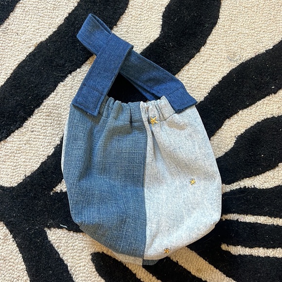 Upcycled denim bag - Picture 5 of 7